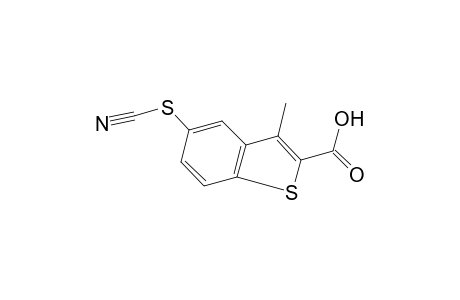 3-methyl-5-thiocyanato-2-thianaphthenecarboxylic acid