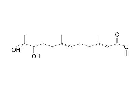 METHYL-(+)-(2E,6E,10-XI)-10,11-DIHYDROXY-3,7,11-TRIMETHYL-DODECA-2,6-DIENOATE