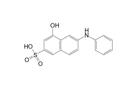 6-anilino-4-hydroxy-2-naphthalenesulfonic acid