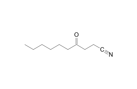 4-Oxodecanenitrile