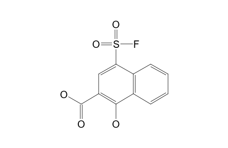 4-Fluorosulfonyl-1-hydroxy-2-naphthoic acid