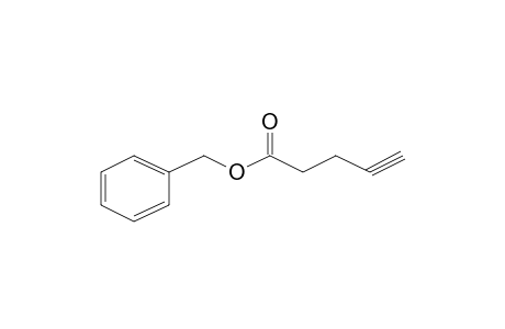 4-Pentynoic acid (phenylmethyl) ester