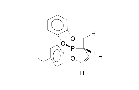 SYN-2-(4-ETHYLPHENYL)-2,2-PHENYLENEDIOXY-3-METHYL-1,2-OXAPHOSPHOL-4-ENE