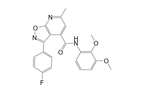 isoxazolo[5,4-b]pyridine-4-carboxamide, N-(2,3-dimethoxyphenyl)-3-(4-fluorophenyl)-6-methyl-