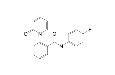 N-(4-Fluorophenyl)-2-(2-oxo-2H-pyridin-1-yl) benzamide