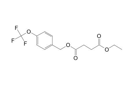 Succinic acid, ethyl 4-trifluoromethoxybenzyl ester