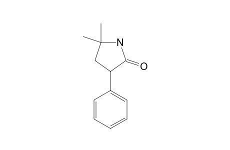 5,5-Dimethyl-3-phenyl-pyrrolidin-2-one