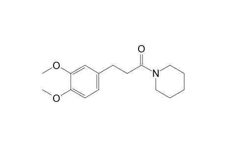 3-(3,4-dimethoxyphenyl)-1-(piperidin-1-yl)propan-1-one