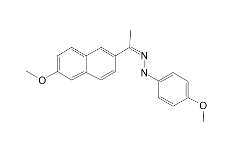 N-[1-(6-Methoxy-naphthalen-2-yl)-ethylidene]-N'-(4-methoxy-phenyl)-hydrazine