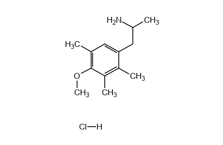 4-methoxy-alpha,2,3,5-tetramethylphenethylamine, hydrochloride