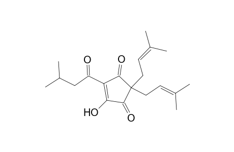 4-Hydroxy-5-(3-methylbutanoyl)-2,2-bis(3-methyl-2-butenyl)-4-cyclopentene-1,3-dione