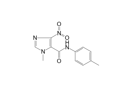 1-methyl-N-(4-methylphenyl)-4-nitro-1H-imidazole-5-carboxamide