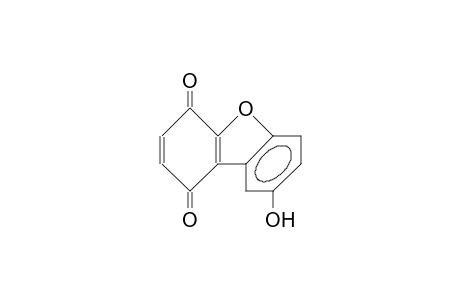 2,5-Dihydro-7-hydroxy-dibenzofuran-2,5-dione