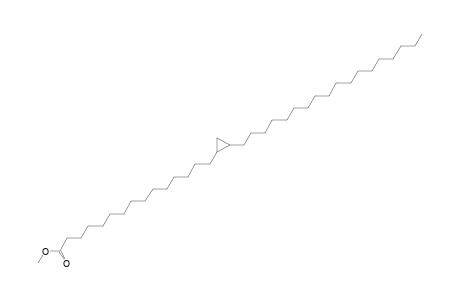 Cyclopropanepentadecanoic acid, 2-octadecyl-, methyl ester