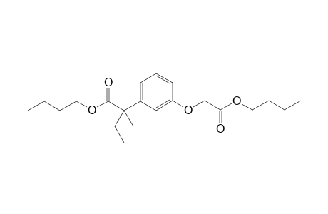 Butyl 2-(3-(2-butoxy-2-oxoethoxy)phenyl)-2-methylbutanoate