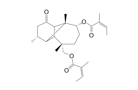 LONGIPINAN-9-ALPHA,15-DIANGELOYLOXY-1-ONE