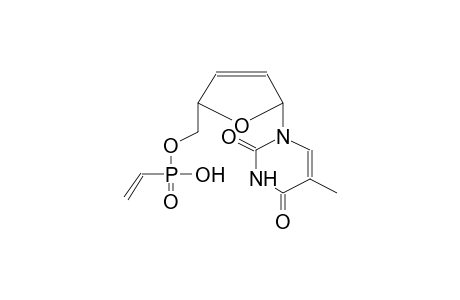 o-cis-1-Thymyl-2,5-dihydrofur-5-ylmethyl(vinyl)phosphonic acid