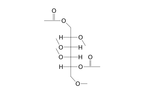 1,5-Di[O-Acetyl]-2,3,4,6-tetra(O-methyl)-galactitol