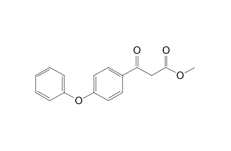 (p-phenoxybenzoyl)acetic acid, methyl ester