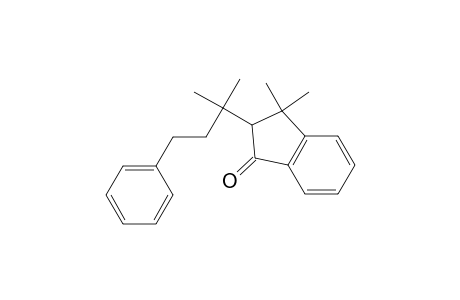 1H-Inden-1-one, 2-(1,1-dimethyl-3-phenylpropyl)-2,3-dihydro-3,3-dimethyl-