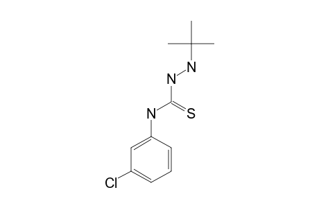 1-tert-butyl-4-(m-chlorophenyl)-3-thiosemicarbazide