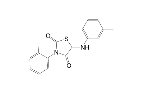 3-(2-methylphenyl)-5-(3-toluidino)-1,3-thiazolidine-2,4-dione