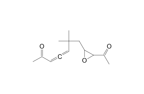 3,4-Heptadien-2-one, 7-(3-acetyloxiranyl)-6,6-dimethyl-