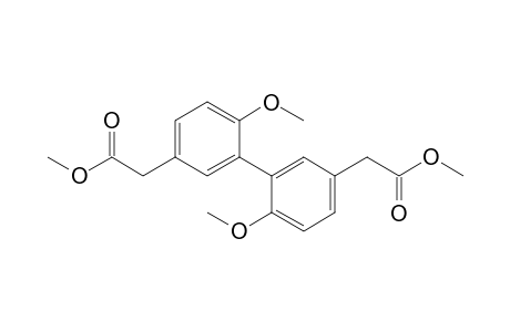 2,2'-Dimethoxy-5,5'-bis(methoxycarbonylmethyl)-biphenyl