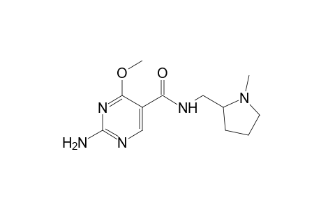 2-amino-4-methoxy-N-[(1-methyl-2-pyrrolidinyl)methyl]-5-pyrimidine carboxamide