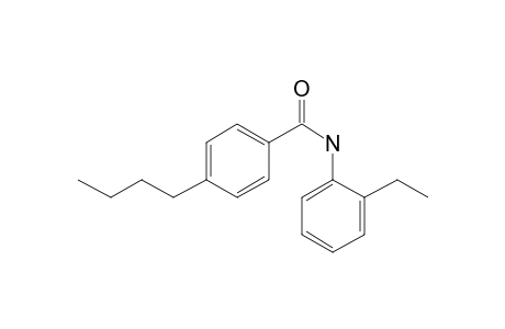 Benzamide, 4-butyl-N-(2-ethylphenyl)-