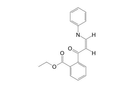 (2Z)-3-ANILINO-1-(2'-ETHOXYCARBONYLPHENYL)-PROP-2-EN-1-ONE