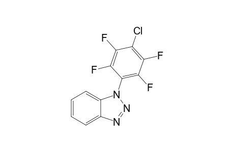 1-(4-Chloro-2,3,5,6-tetrafluorophenyl)-1H-benzo[d][1,2,3]triazole