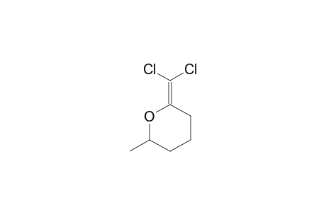 2-(dichloromethylene)-6-methyl-tetrahydropyran