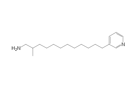 2-Methyl-12-(3-pyridinyl)-1-dodecanamine