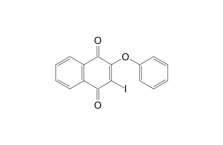 2-Iodo-3-phenoxy-1,4-naphthoquinone