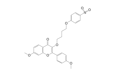 4',7-dimethoxy-3-[4-(p-nitrophenoxy)butoxy]flavone