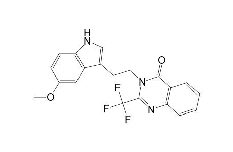 3-[2-(5-methoxy-3-indolyl)ethyl]-2-(trifluoromethyl)-4-(3H)-quinazolinone