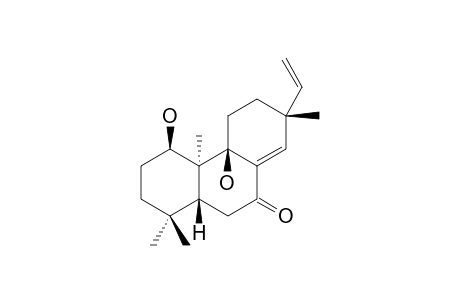 PEDINOPHYLLOL_C;1-BETA,9-BETA-DIHYDROXY-ENT-PIMARA-8-(14),15-DIEN-7-ONE