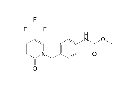 p-{[2-OXO-5-(TRIFLUOROMETHYL)-1(2H)-PYRIDYL]METHYL}CARBANILIC ACID, METHYL ESTER