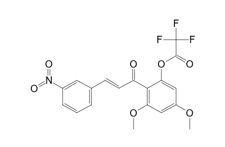 4',6'-Dimethoxy-2'-hydroxy-3-nitrochalcone, trifluoroacetate