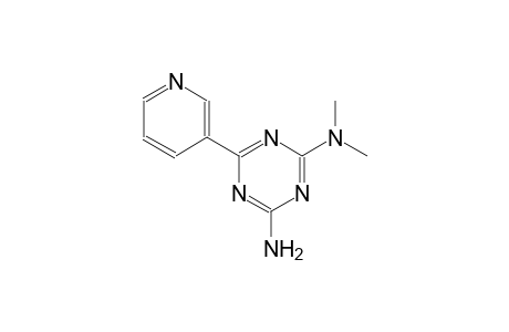 N~2~,N~2~-dimethyl-6-(3-pyridinyl)-1,3,5-triazine-2,4-diamine