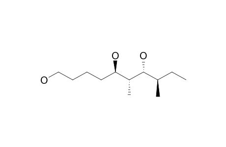 6-(R),8-(R)-DIMETHYL-5-(R),7-(R)-DIHYDROXY-DECANOL