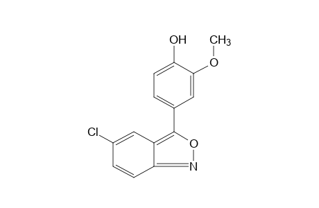4-(5-CHLORO-[2,1]-BENZISOXAZOL-3-YL)-2-METHOXYPHENOL