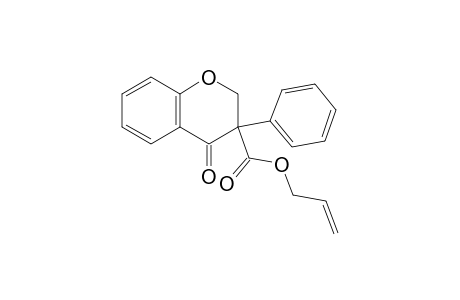 3-Allyloxycarbonyl-3-phenylchroman-4-one