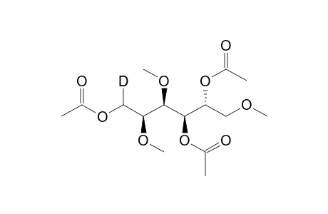 1,4,5-tri-O-acetyl-(1-deuterio)-2,3,6-tri-O-methyl-D-glucitol