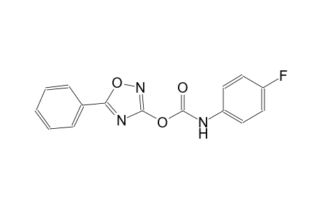 (4-Fluorophenyl)carbamic acid, 5-phenyl-[1,2,4]oxadiazol-3-yl ester