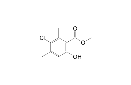 Methyl 3-chloro-6-hydroxy-2,4-dimethylbenzoate