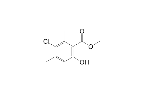 Methyl 3-chloro-6-hydroxy-2,4-dimethyl-benzoate