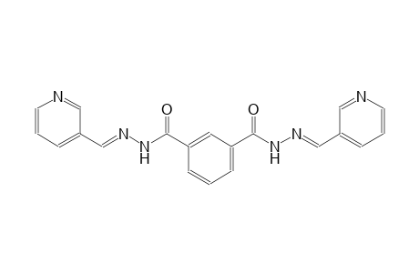 1,3-benzenedicarboxylic acid, bis[2-[(E)-3-pyridinylmethylidene]hydrazide]