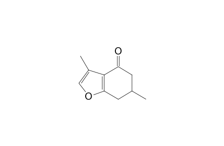 3,6-dimethyl-6,7-dihydro-5H-1-benzofuran-4-one